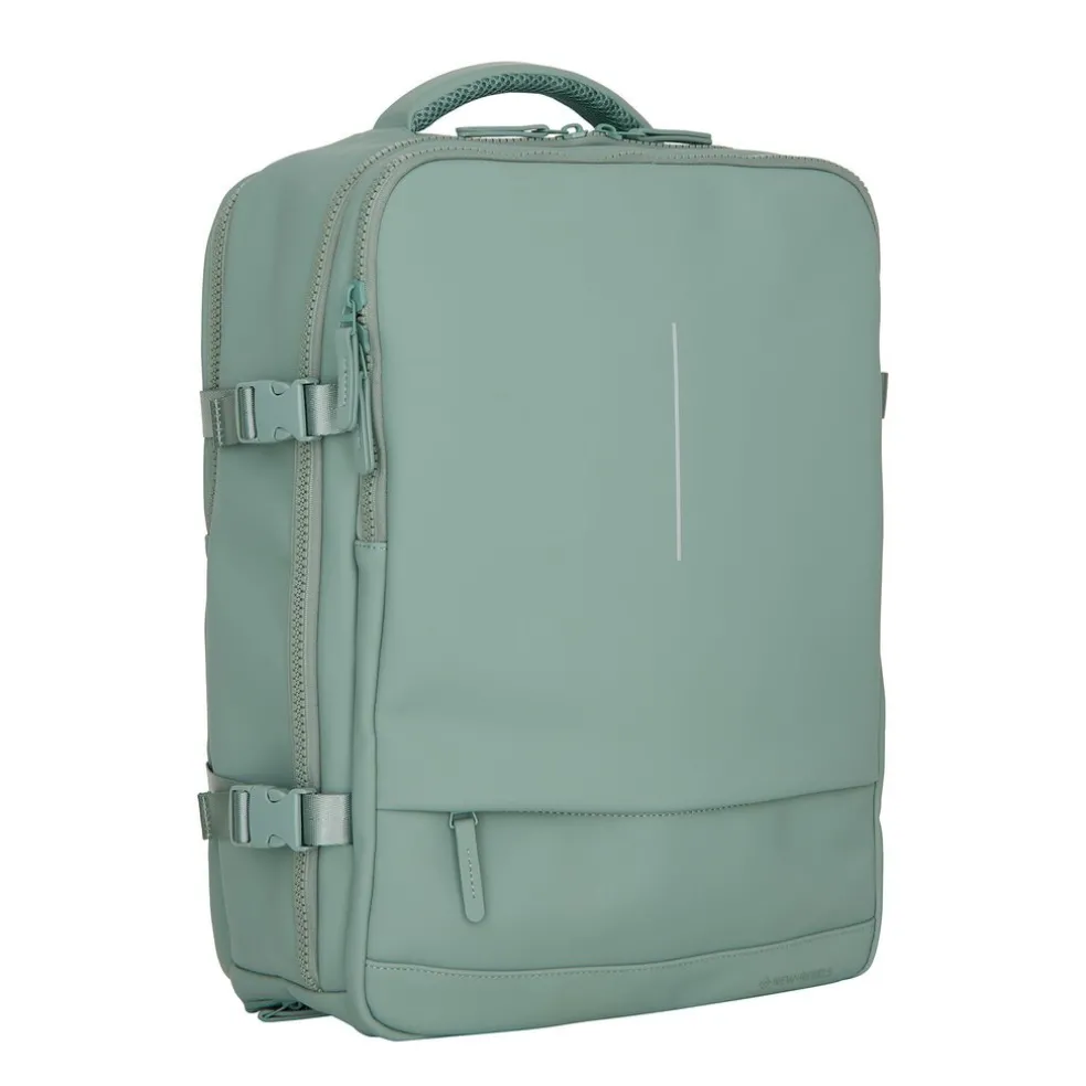 Jessi – Womby Weekend Travel Bag Underseat Backpack – 27L Water-Repellent Cabin Bag – 30x20x45 cm Salie Groen