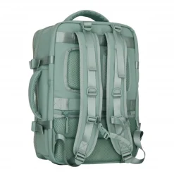 Jessi – Womby Weekend Travel Bag Underseat Backpack – 27L Water-Repellent Cabin Bag – 30x20x45 cm Salie Groen