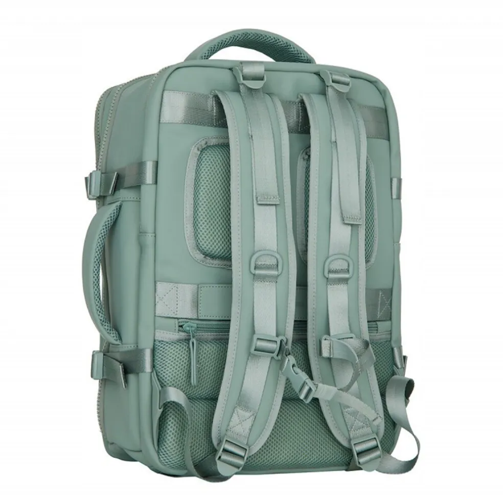 Jessi – Womby Weekend Travel Bag Underseat Backpack – 27L Water-Repellent Cabin Bag – 30x20x45 cm Salie Groen