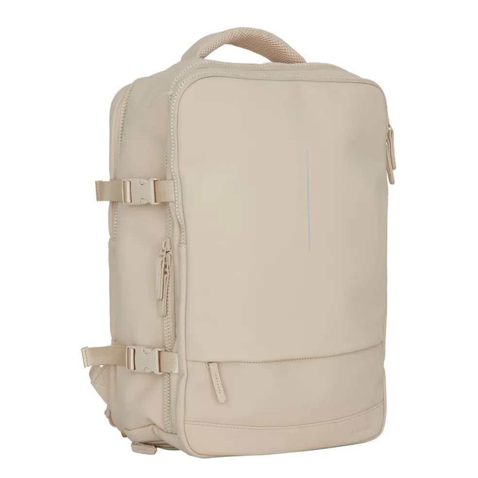 Jessi Womby Cabin Rugzak – 27L Waterdichte Onderseater Handbagage, Geschikt voor Vliegtuig 30x20x45cmr Beige