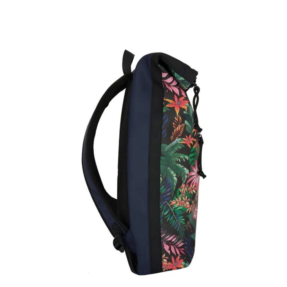 Mart Arts - New York Flowerpower Rolltop Backpack 16L