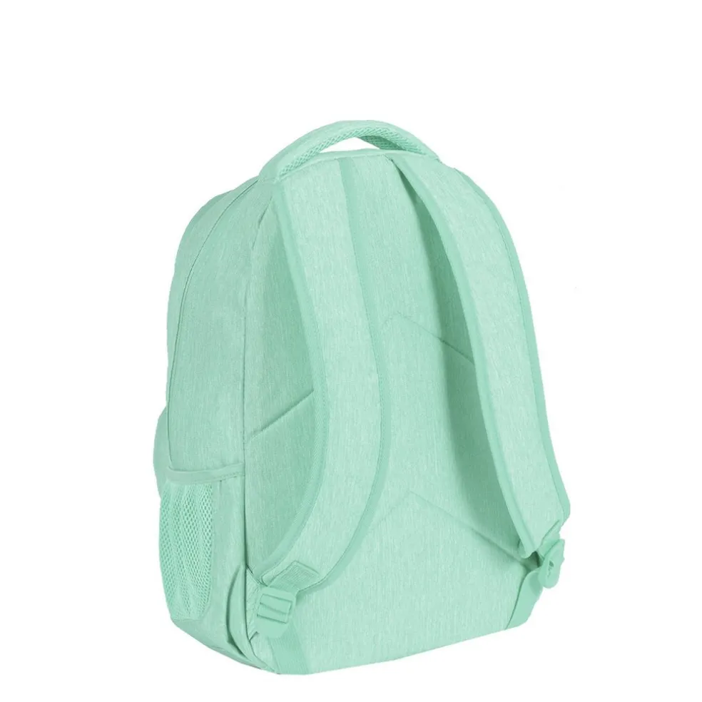 New Rebels ® BTS 2 - Laptoptas - Schooltas - 15 inch - Rugzak - Soft Mint