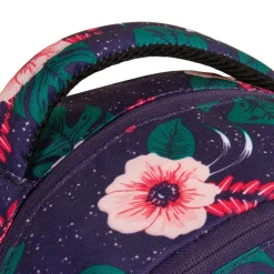 New Rebels ® BTS 3 schooltas met laptopvak flower print