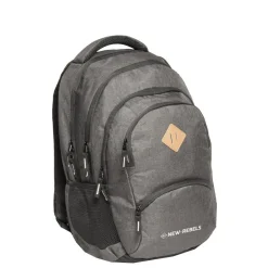 New Rebels ® BTS 4 schooltas met laptopvak zwart