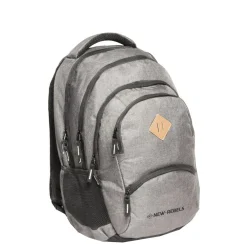 New Rebels ® BTS 4 schooltas met laptopvak grijs