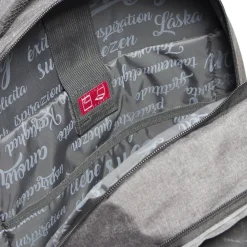 New Rebels ® BTS 4 schooltas met laptopvak grijs