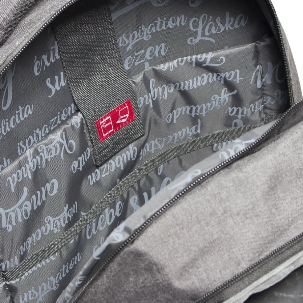 New Rebels ® BTS 4 schooltas met laptopvak grijs