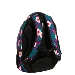 New Rebels ® BTS 4 schooltas met laptopvak flower print