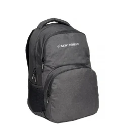 New Rebels ® BTS 2 schooltas met laptopvak zwart