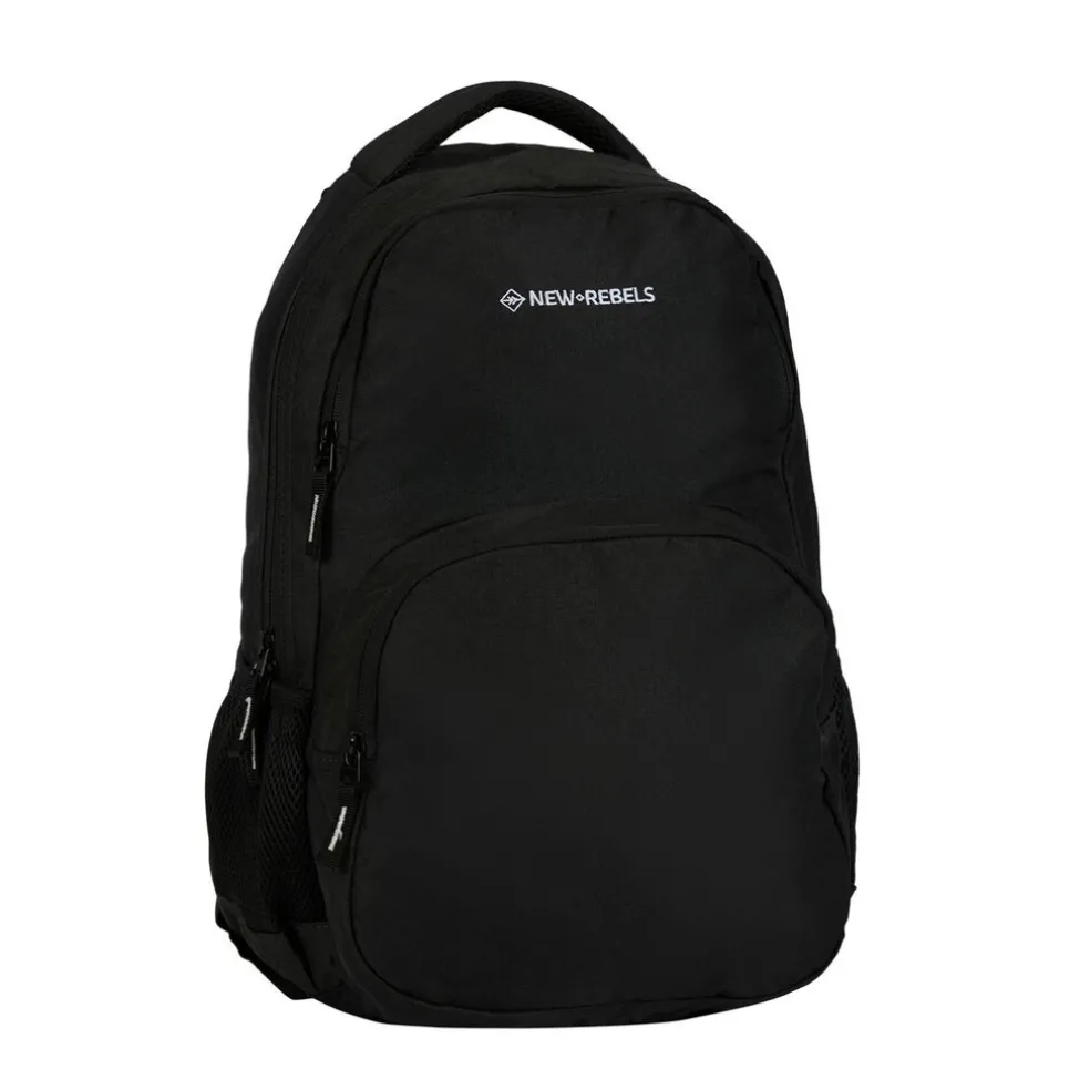 New Rebels ® BTS 2 schooltas met laptopvak zwart