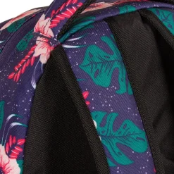 New Rebels ® BTS 2 schooltas met laptopvak Flower print