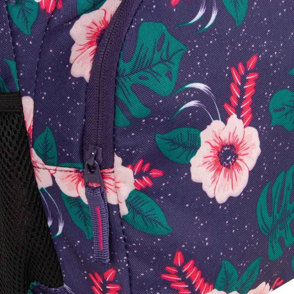 New Rebels ® BTS 2 schooltas met laptopvak Flower print