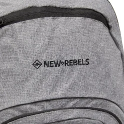 New Rebels ® BTS 3 schooltas met laptopvak antracite
