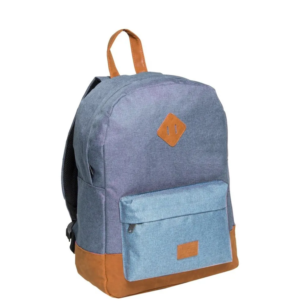 New Rebels ® Creek - Rugzak - Rugtas - 16L - Nylon - Blauw Lichtblauw