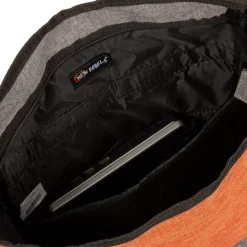 New Rebels ® Creek Roll Top Rugzak Anthracite/Orange VII | Rugtas