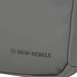 New Rebels ® Harper  3- Rugtas - Waterafstotend - Laptoptas 14 inch -  12 Liter - Waterproof Rugzak - Antraciet Grijs
