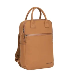 New Rebels ® Harper 3- Rugtas - Waterafstotend - Laptoptas 14 inch - 12 Liter - Waterproof Rugzak - Cognac