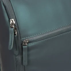 New Rebels ® Harper - Rugzak - Laptoptas - Rugtas - 18 Liter - Donker Groen - Metallic