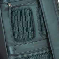 New Rebels ® Harper - Rugzak - Laptoptas - Rugtas - 18 Liter - Donker Groen - Metallic