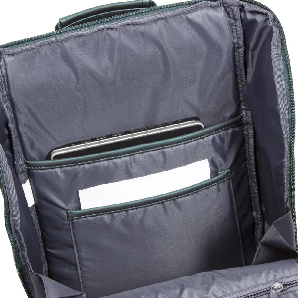 New Rebels ® Harper - Rugzak - Laptoptas - Rugtas - 18 Liter - Donker Groen - Metallic