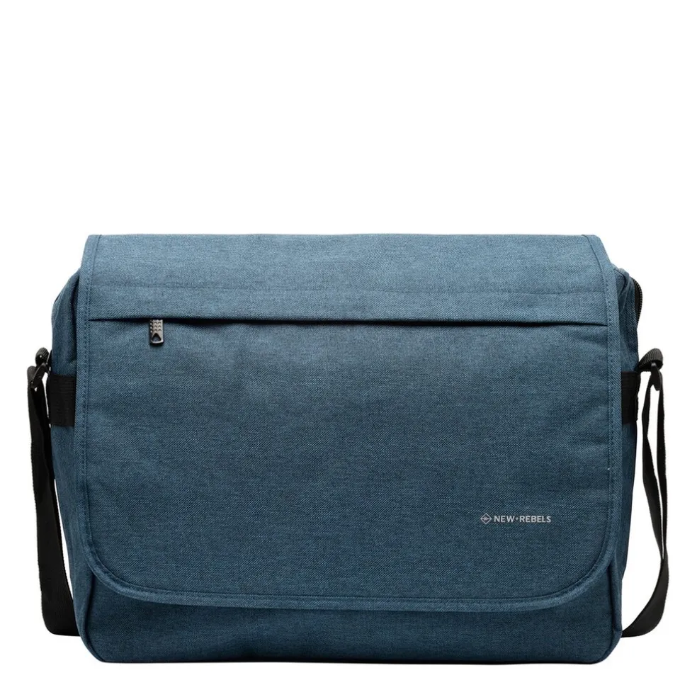 New Rebels ® Heaven26 - Large SchoudertasLaptoptas 15,6 - A4 - Shadow Blue