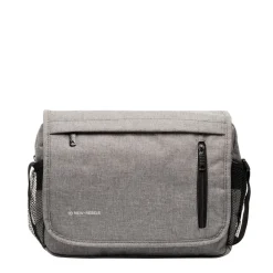 New Rebels ® Heaven25 - Medium Schoudertas  A5 - Crossbodytas met flap - Grijs
