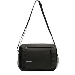 New Rebels ® Heaven25 - Medium Schoudertas A5 - Crossbodytas met flap - Zwart