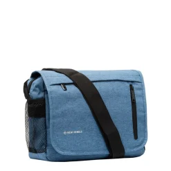 New Rebels ® Heaven25 - Medium Schoudertas A5 - Crossbodytas met flap - Soft Blauw