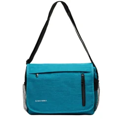 New Rebels ® Heaven25 - Medium Schoudertas  A5 - Crossbodytas met flap - New Blue