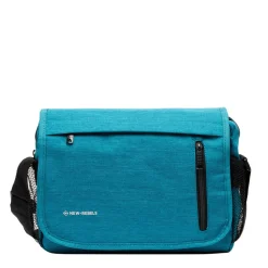 New Rebels ® Heaven25 - Medium Schoudertas  A5 - Crossbodytas met flap - New Blue