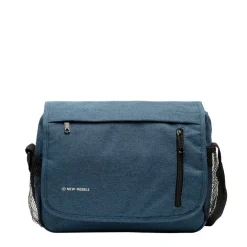 New Rebels ® Heaven25 - Medium Schoudertas  A5 - Crossbodytas met flap - Blauw
