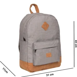 New Rebels ® Heaven - Rugzak - 22L - Polyester - Antraciet