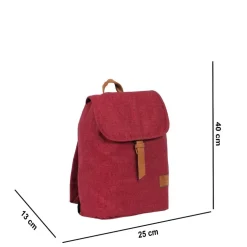 New Rebels ® Heaven - Rugzak - Gevoerd - Polyester - Burgundy