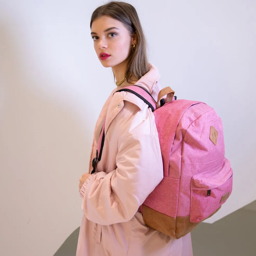 New Rebels ® Heaven - Rugzak - 16L - Polyester - Roze