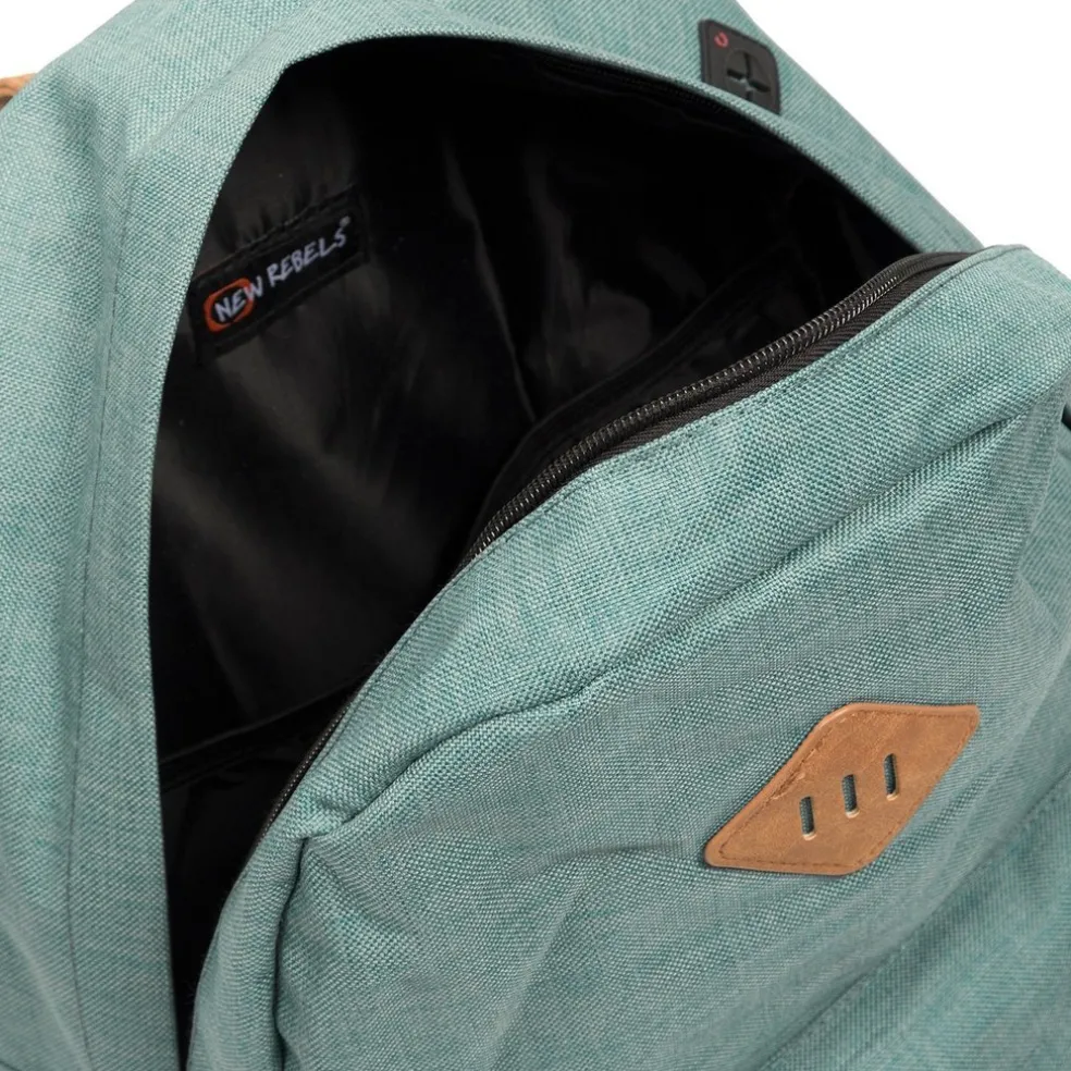 New Rebels ® Heaven - Rugzak - 16L - Polyester - Mintblauw