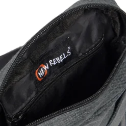 New Rebels ® Heaven - Schoudertas - Crossbody - Polyester - Zwart
