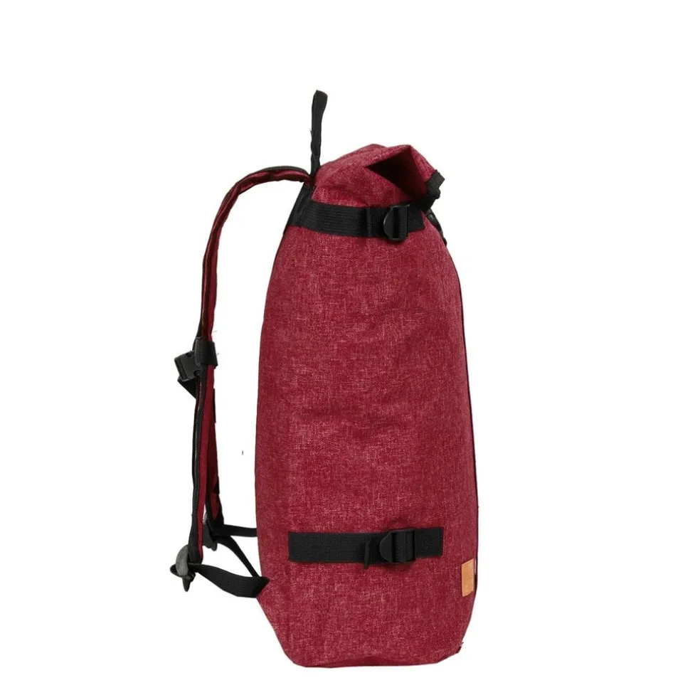 New Rebels ® Heaven Urban Transport - Rugzak -Rugtas - Laptopvak - Polyester - Burgundy