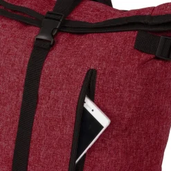 New Rebels ® Heaven Urban Transport - Rugzak -Rugtas - Laptopvak - Polyester - Burgundy