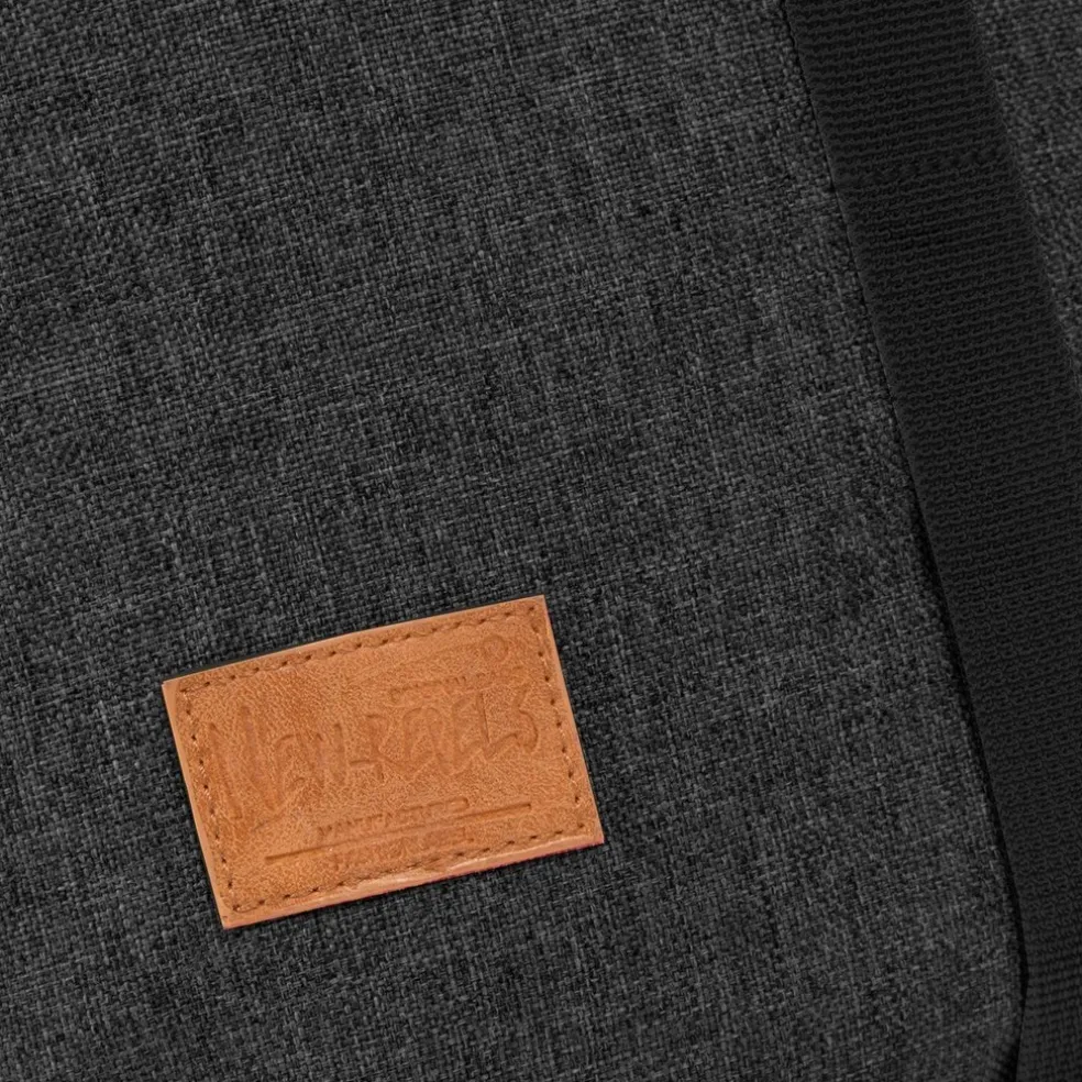 New Rebels ® Heaven Urban Transport - Rugzak -Rugtas - Laptopvak - Polyester - Zwart