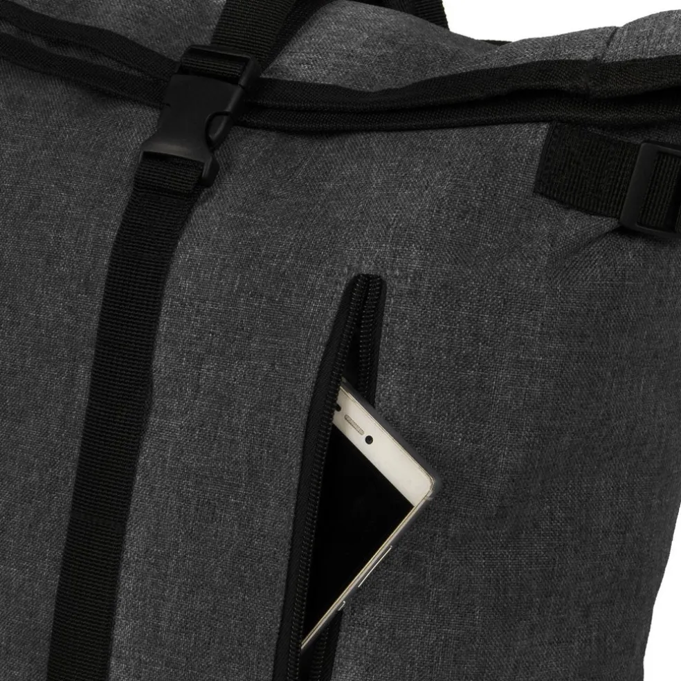 New Rebels ® Heaven Urban Transport - Rugzak -Rugtas - Laptopvak - Polyester - Zwart