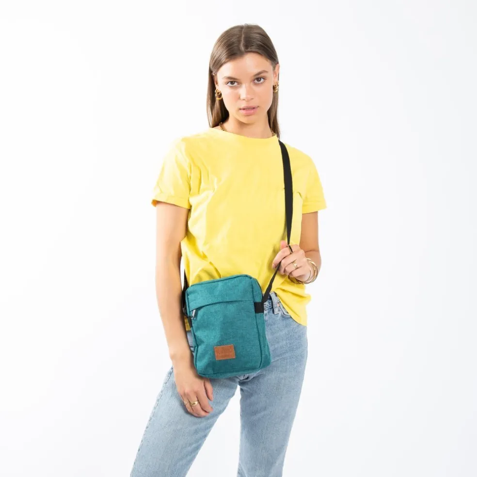 New Rebels ® Heaven V - Schoudertas - Crossbody - Polyester - Antraciet