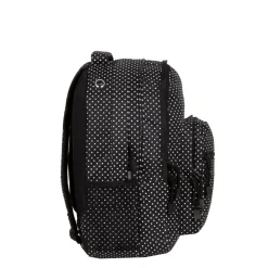 New Rebels ® Katschberg - Schooltas - Laptopvak - Zwart - Rugzak - Rugtas