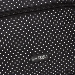 New Rebels ® Katschberg - Schooltas - Laptopvak - Zwart - Rugzak - Rugtas