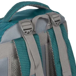 New Rebels ® Kinley - Rugtas - Schooltas - Vrijetijdstas - 48 Liter - Nylon - Petrol