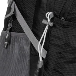 New Rebels ® Kinley - Rugtas - Schooltas - Vrijetijdstas - 48 Liter - Nylon - Zwart