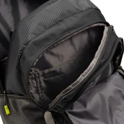 New Rebels ® Kinley - Rugtas - Schooltas - Vrijetijdstas - 35 Liter - Nylon - Zwart