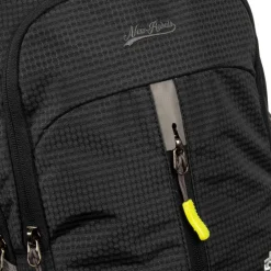 New Rebels ® Kinley - Rugtas - Schooltas - Vrijetijdstas - 35 Liter - Nylon - Zwart