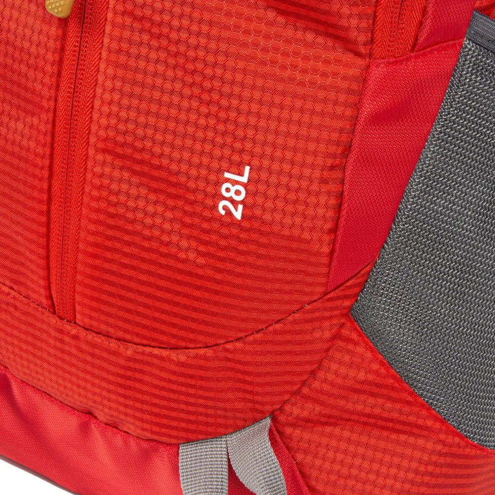 New Rebels ® Kinley - Rugtas - Schooltas - Vrijetijdstas - 28 Liter - Nylon - Rood