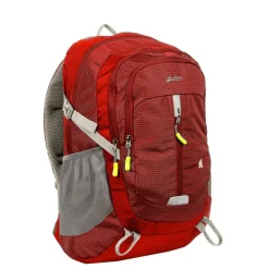 New Rebels ® Kinley - Rugtas - Schooltas - Vrijetijdstas - 35 Liter - Nylon - Rood