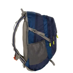 New Rebels ® Kinley - Rugtas - Schooltas - Vrijetijdstas - 35 Liter - Nylon - Navy Blauw
